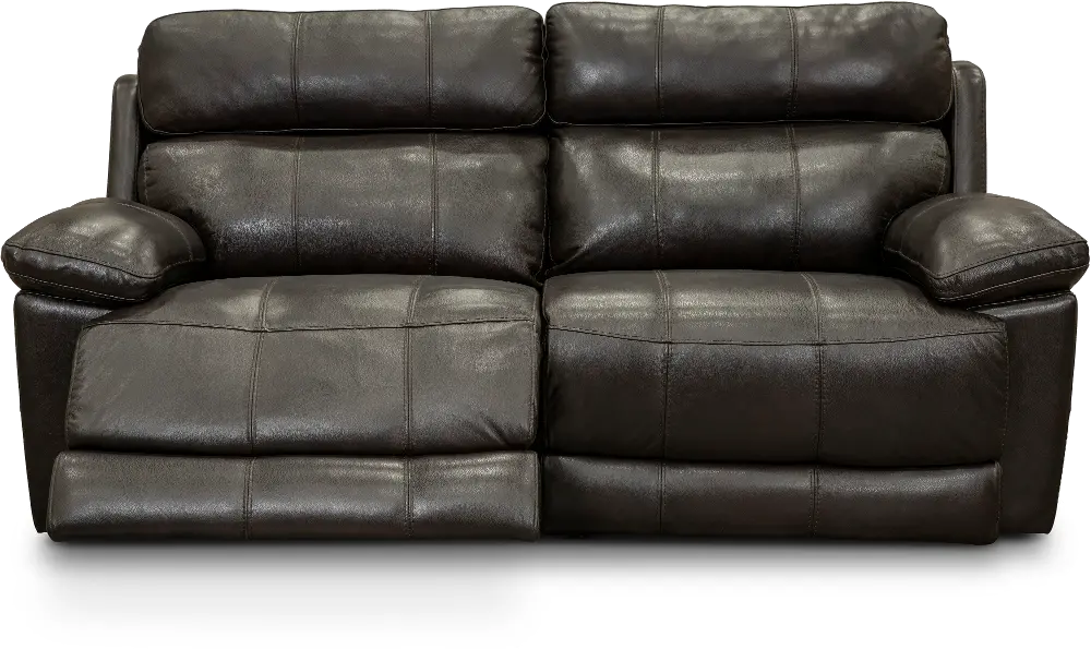 Integrity Chocolate Brown Leather-Match Power Reclining Sofa-1