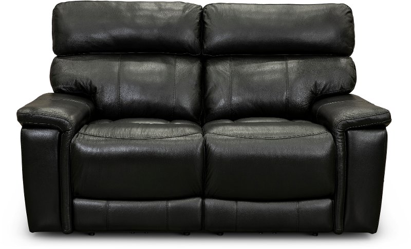 Onyx Leather Match Reclining Loveseat Integrity Rc Leather Match Reclining Loveseat