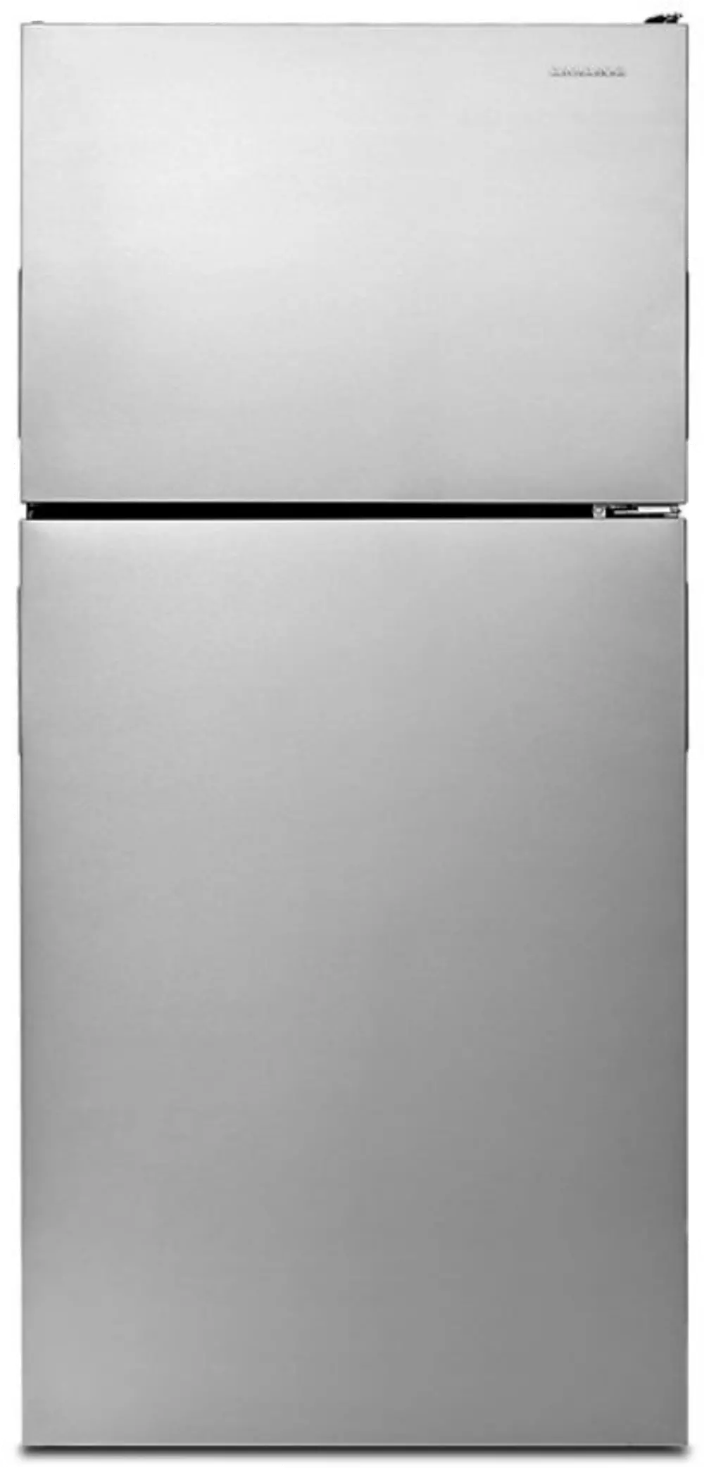 ART308FFDM-SPECIAL Amana 18 cu ft Top Freezer Refrigerator - Stainless Steel-1