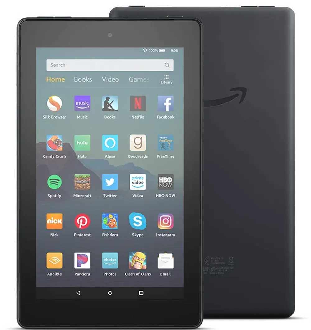 B07FKR6KXF All-New Amazon Fire 7 Tablet (7  Display, 16GB) - Black-1