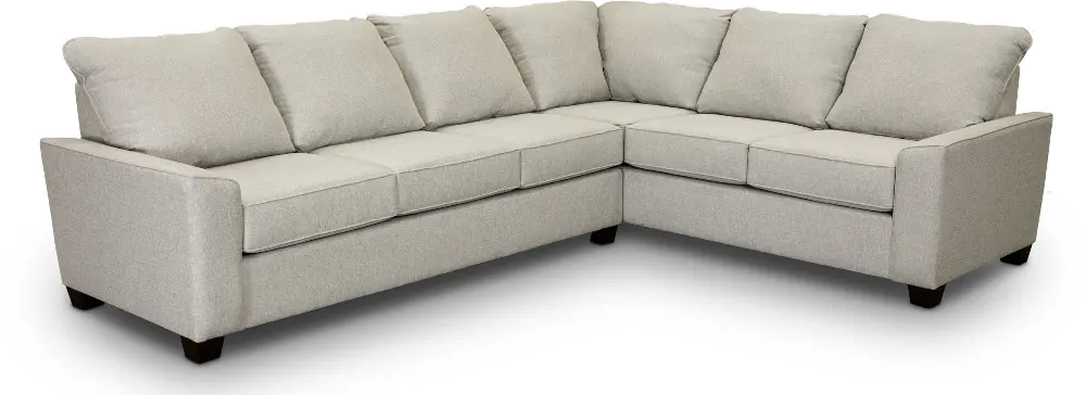 Linen 2 Piece Sectional Sofa with LAF Sofa - Paxton-1