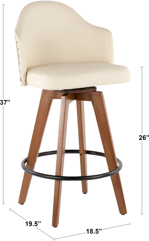 26 inch discount white bar stools