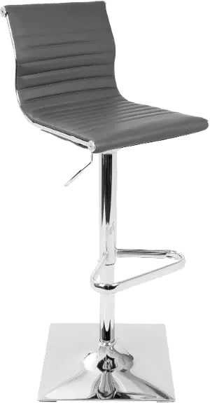 BK2 PVC, Ale Barstool, Black/Chrome buy Set of 2