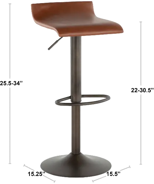 BK2 PVC, Ale Barstool, outlet Black/Chrome Set of 2