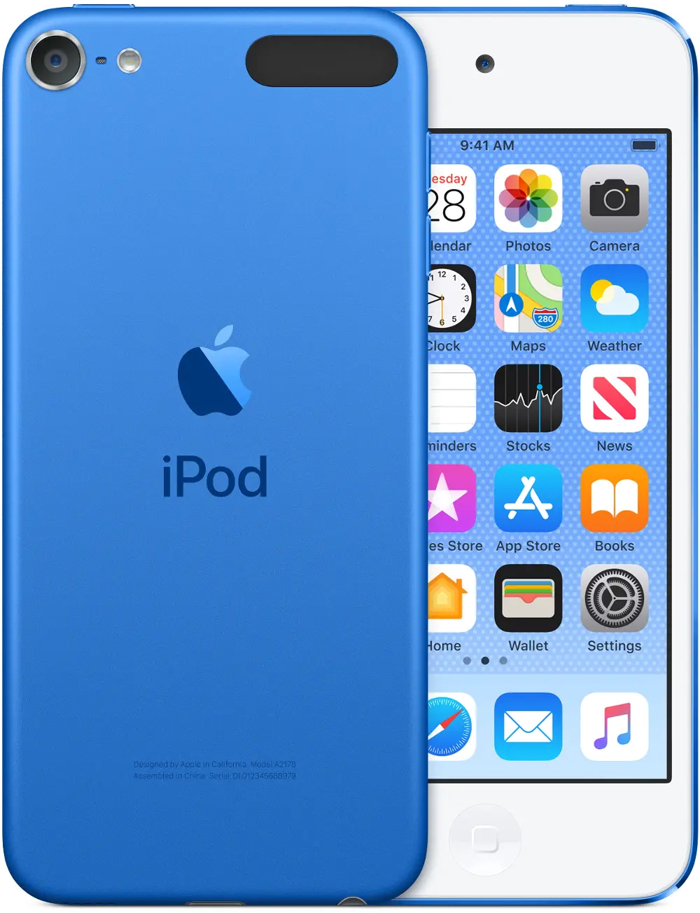 MVHU2LL/A,32,BLU,IPT iPod Touch 7th Generation 32GB - Blue-1