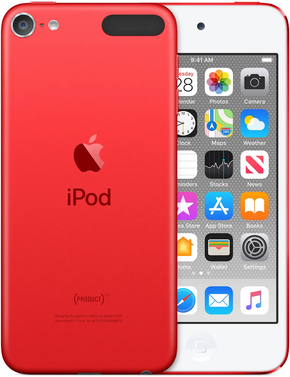 MVHX2LL/A,32,RED,IPT iPod Touch 7th Generation 32GB - (PRODUCT)ᴿᴱᴰ-1