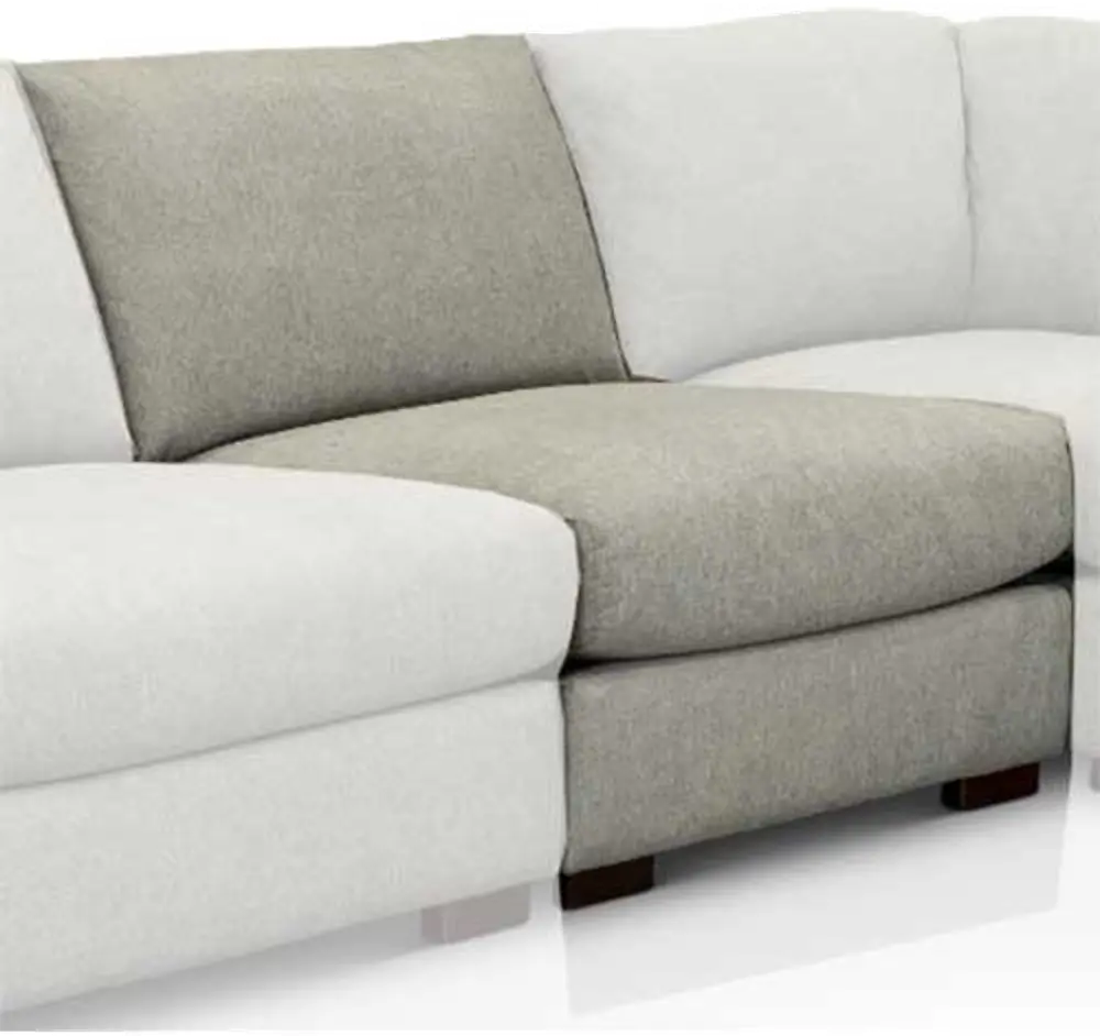 Colbie Light Gray Armless Chair-1