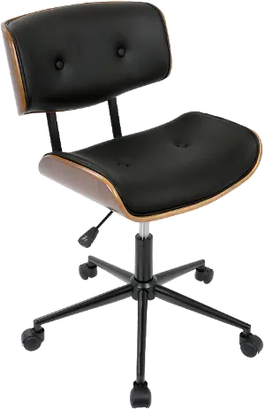 Parker House Cafe Fabric Heavy Duty Desk Chair