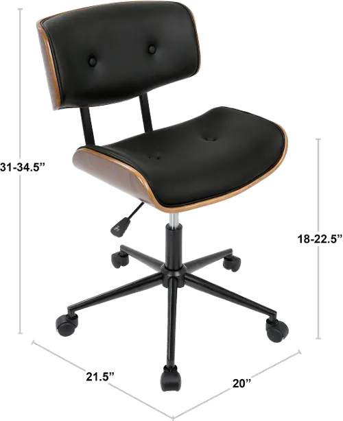 Lumisource lombardi adjustable office chair new arrivals