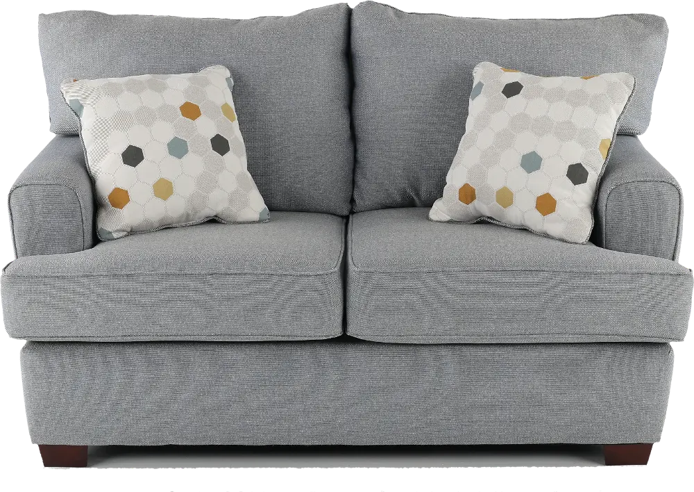 City Gray Loveseat-1