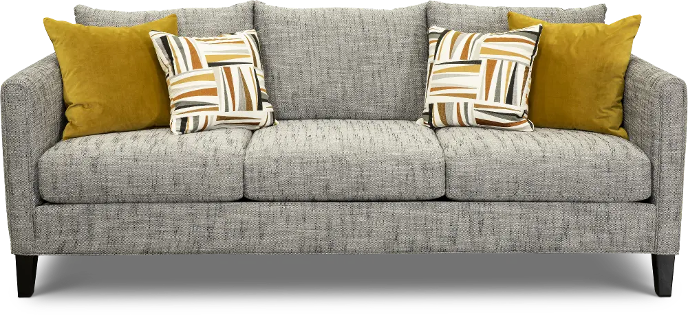 S009570XXX Contemporary Charcoal Gray Sofa - Kate-1