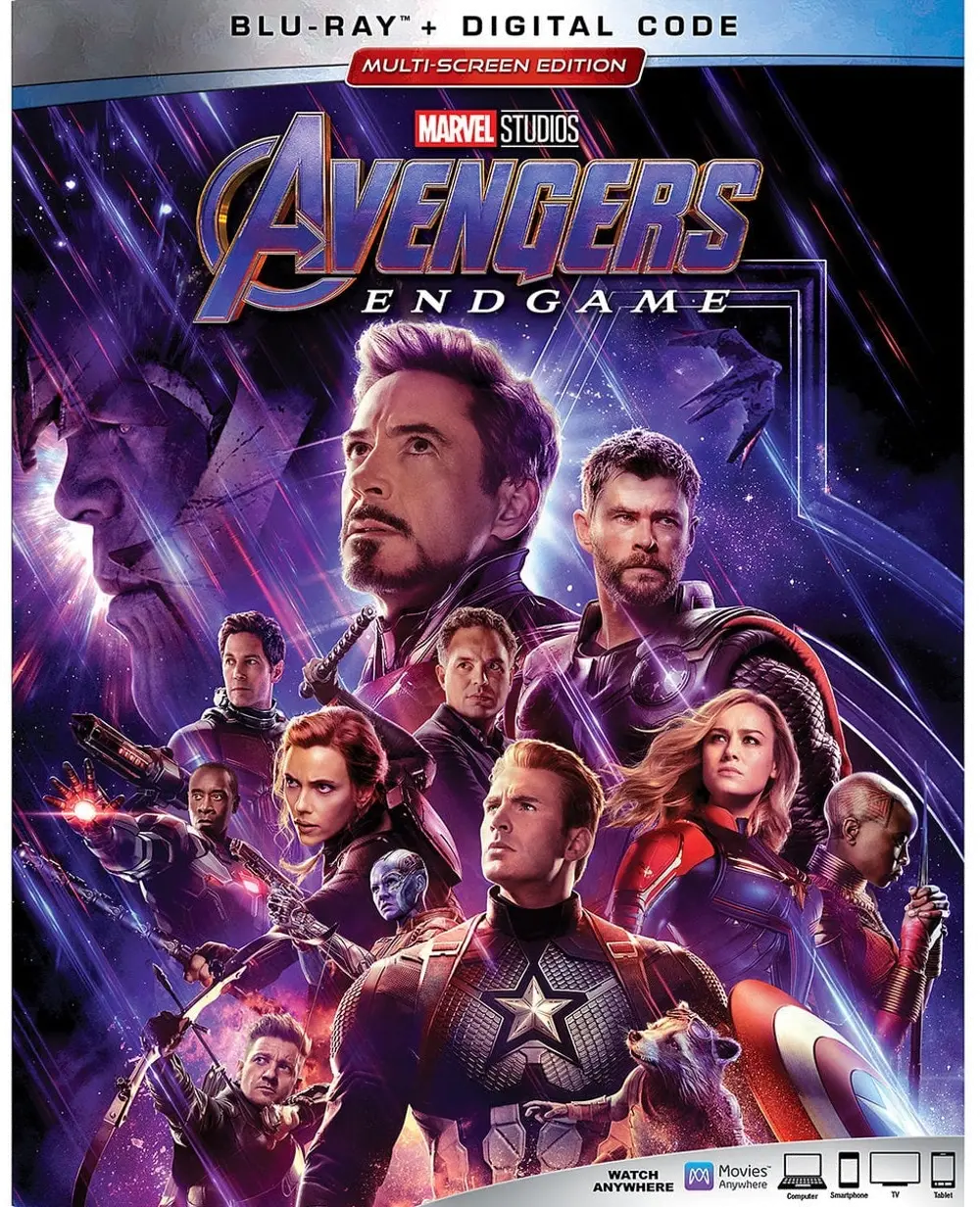 Avengers: Endgame (Blue-Ray + Digital Code)-1