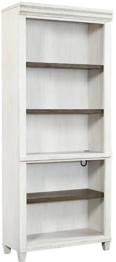 off white bookshelf