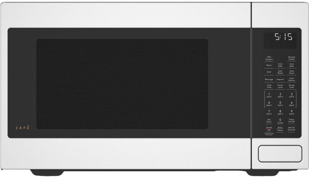 Cafe Countertop Smart Microwave with Convection - 1.5 cu. ft. Matte White
