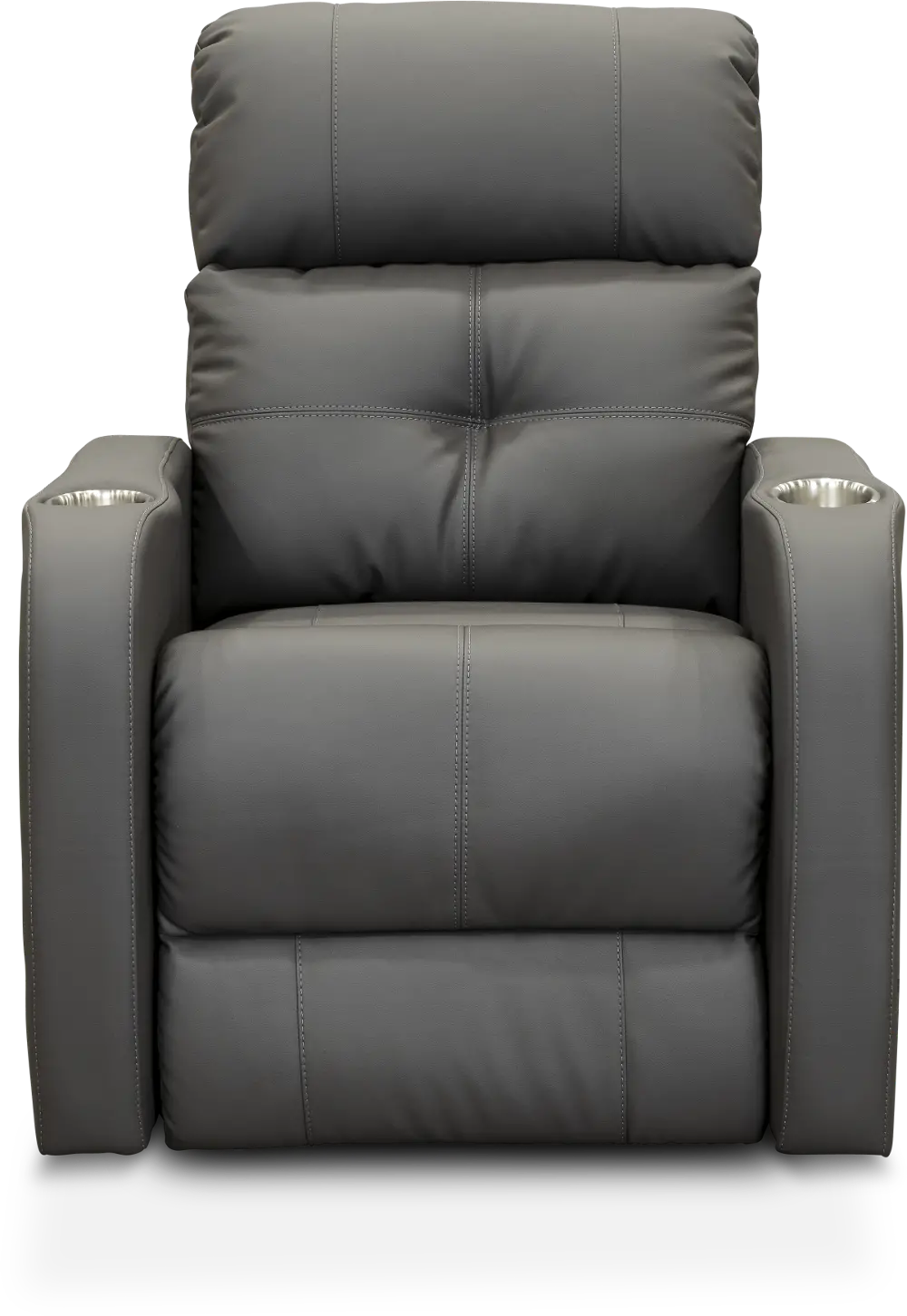 HTS Graphite Gray Power Theater Recliner-1