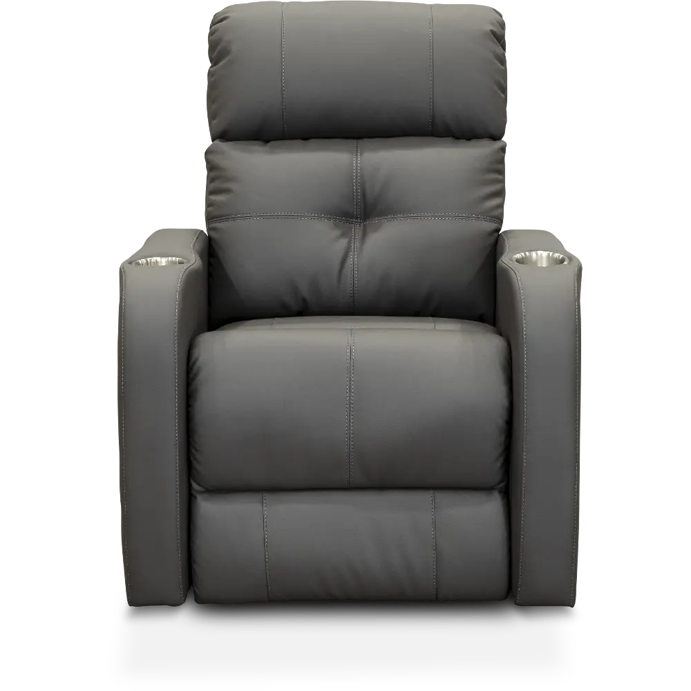HTS Graphite Gray Power Theater Recliner-1