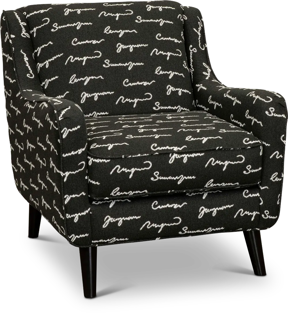 Shadowfax Black Accent Chair-1