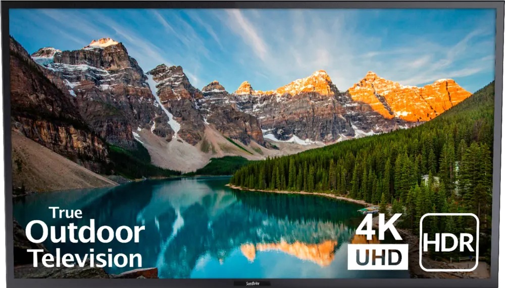 SB-V-55-4KHDR-BL SunBrite Veranda Full-Shade Outdoor 55 Inch LED 4K UHD TV-1
