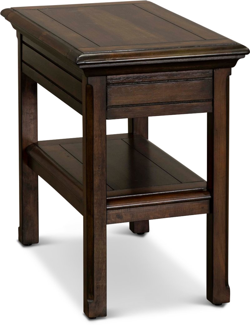 Jamestown Burnished Brown End Table