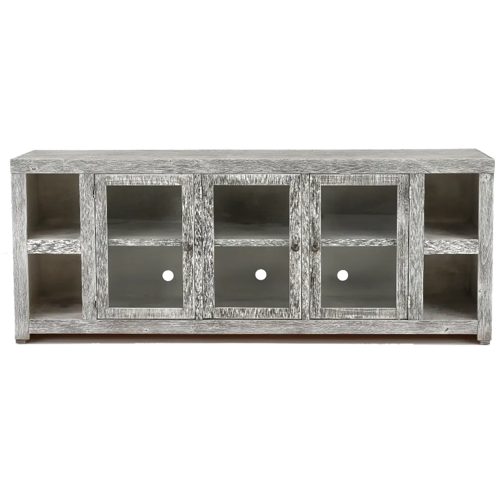Avery Loft Limestone Gray 84  TV Stand-1
