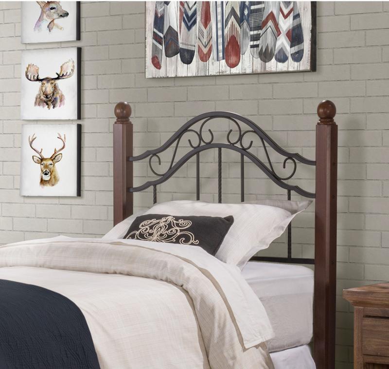 Brown Twin Headboard Madison Rc Willey, Brown Twin Bed Frame