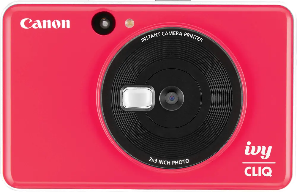 IVY-RED-INSTANT-CAM IVY CLIQ Instant Camera Printer - Lady Bug Red-1