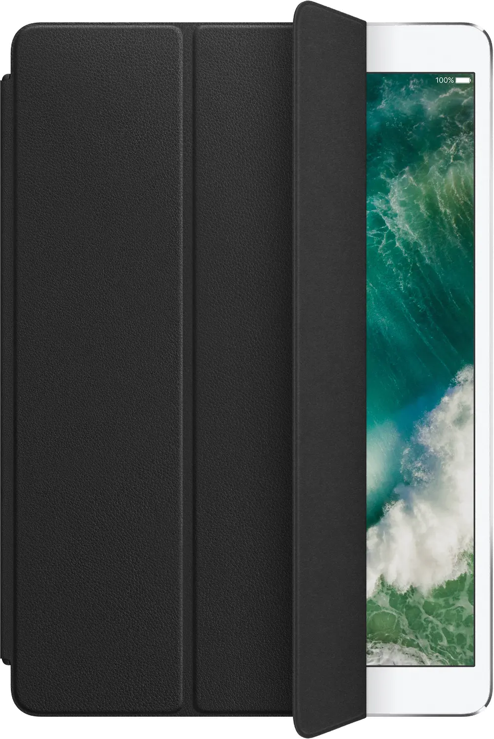 MPUD2ZM/A Apple Leather Smart Cover for 10.5-Inch iPad Air - Black-1
