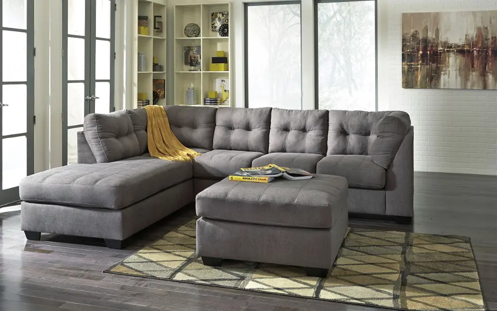 Maier Gray 2 Piece Sectional-1