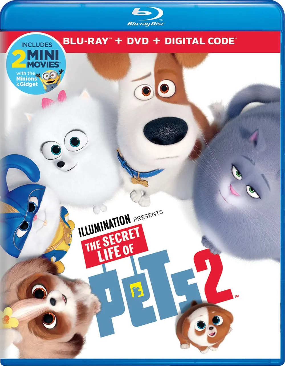 Secret Life of Pets 2 (Blu-Ray + DVD + Digital Code)-1
