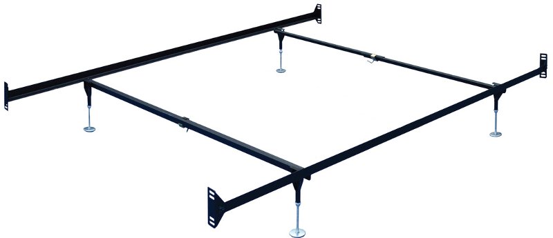 Brown Steel Twin Full Size Bed Frame, What Is The Measurements Of A Full Size Bed Frame