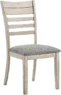 White Sands Chalk White Dining Room Chair