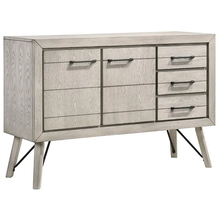 White Sands Chalk White Dining Sideboard-1