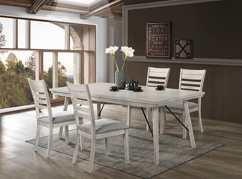 5 Piece Dining Set, White Dining Room Sets