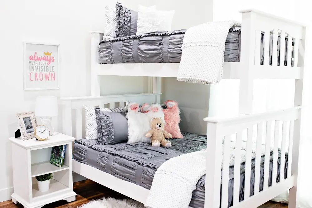 Beddy's Full Chic Gray Bedding Collection-1