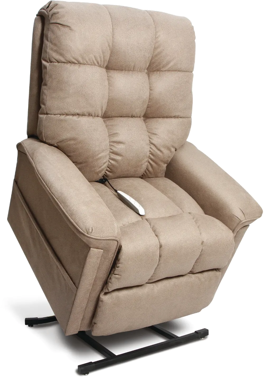 Casual Contemporary Stone Tan 3 Position Lift Chair - Nebraska-1