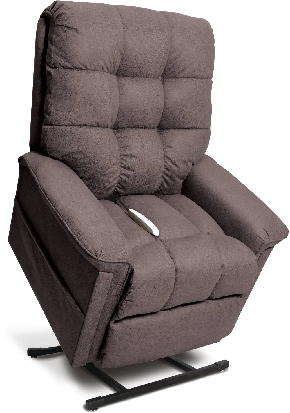 Casual Contemporary Mink Brown 3 Position Lift Chair - Nebraska-1