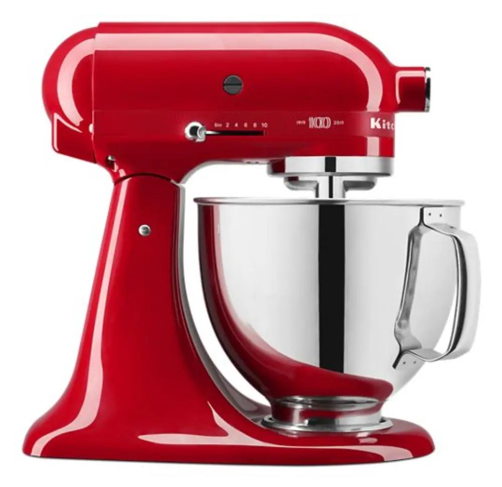 KSM180QHSD KitchenAid 100 Year Limited Edition Red Stand Mixer - Queen of Hearts-1