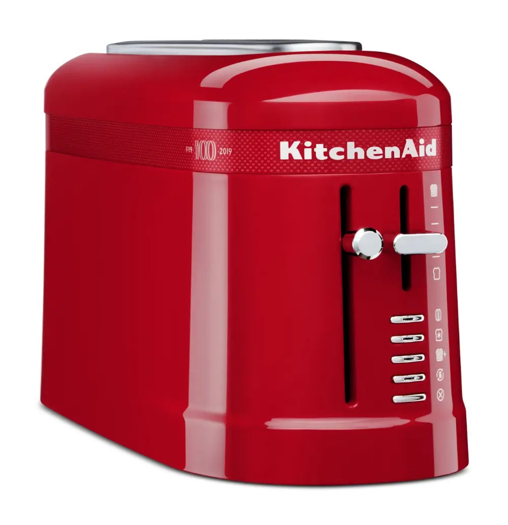 KMT3115QHSD KitchenAid 100 Year Limited Edition Red 2 Slice Toaster - Queen of Hearts-1