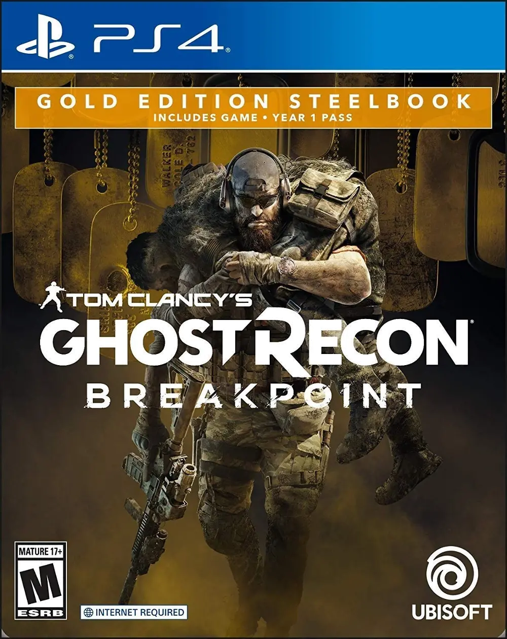 PS4/TOM_GHOST_BRKPNT Tom Clancy's Ghost Recon Breakpoint: Gold Edition - PS4-1