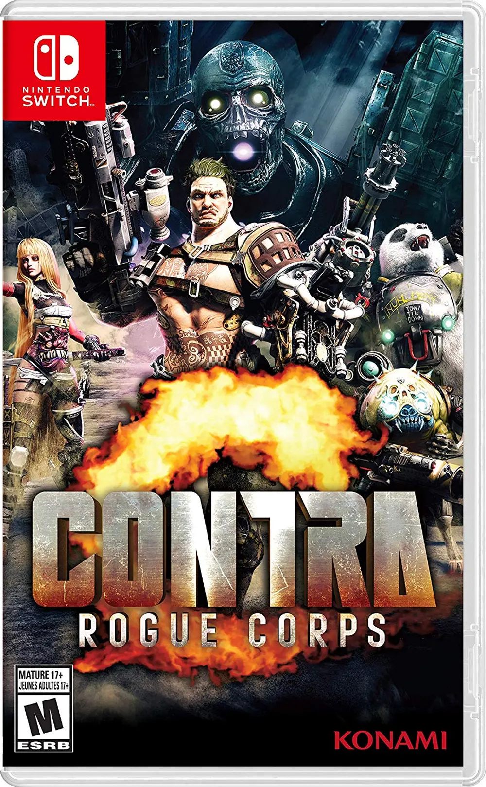 SWI/CONTRA_ROGUE_CRP Contra: Rogue Corps - Nintendo Switch-1