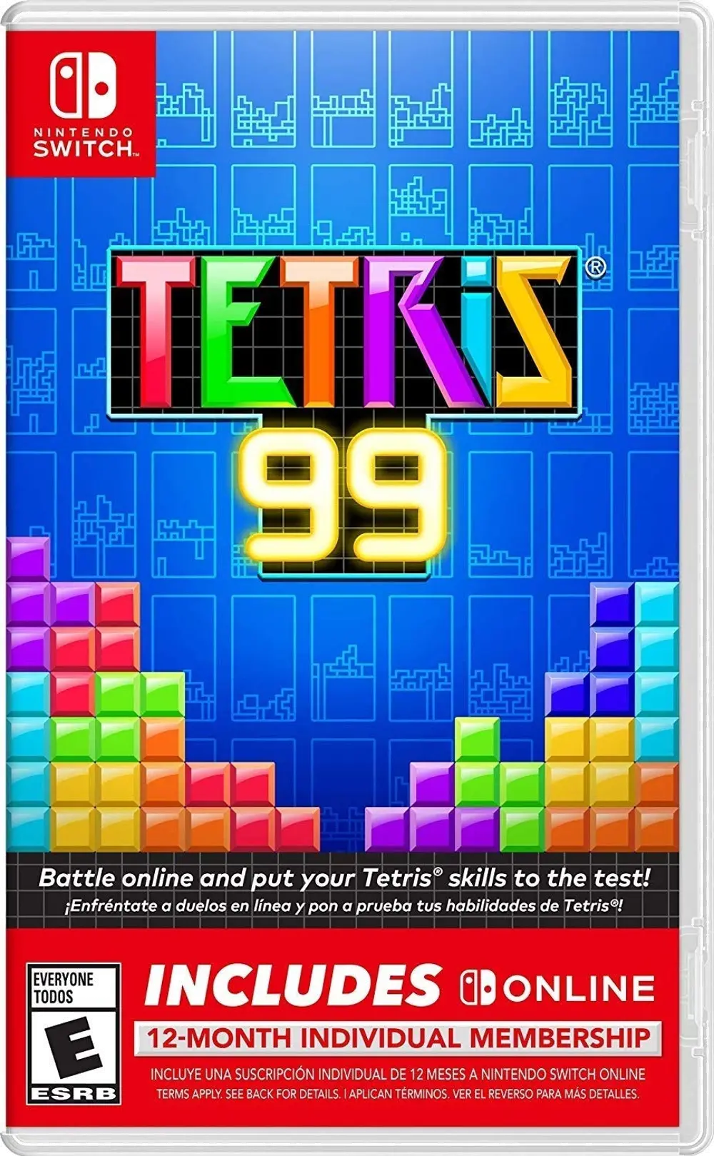 SWI/TETRIS_99_MEMBER Tetris 99 plus 1 Year Nintendo Switch Online Membership-1