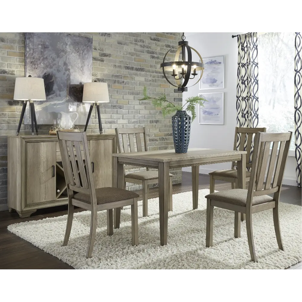 Sun Valley Sandstone 5 Piece Dining Room Set-1