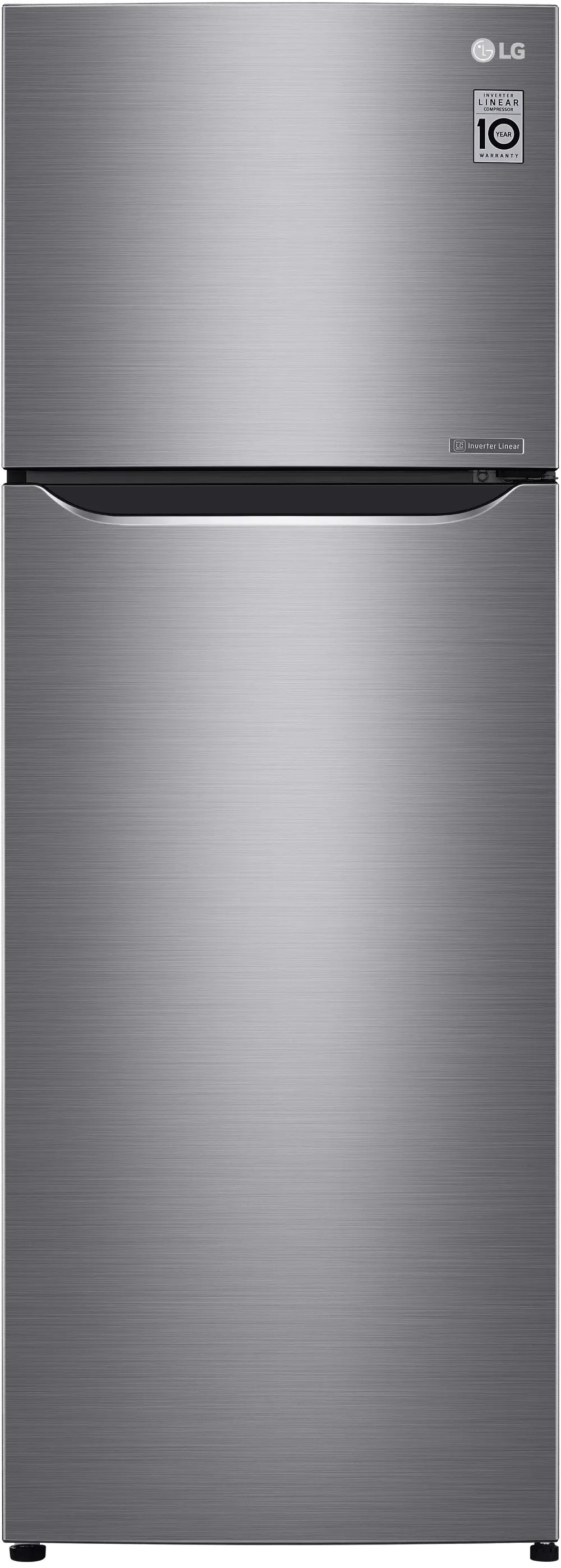 LTNC11131V LG 11 cu ft Top Freezer Refrigerator - 24 W Stainless Steel-1