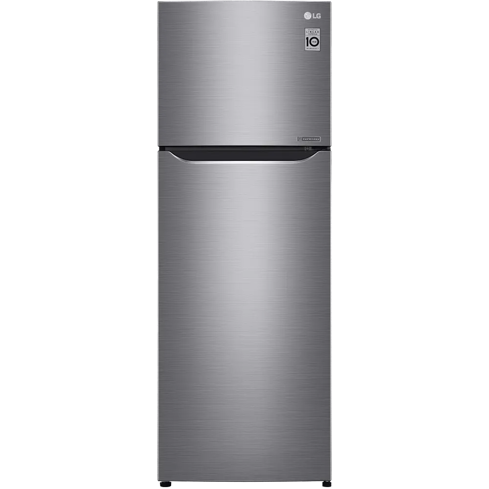 LTNC11131V LG 11 cu ft Top Freezer Refrigerator - 24 W Stainless Steel-1