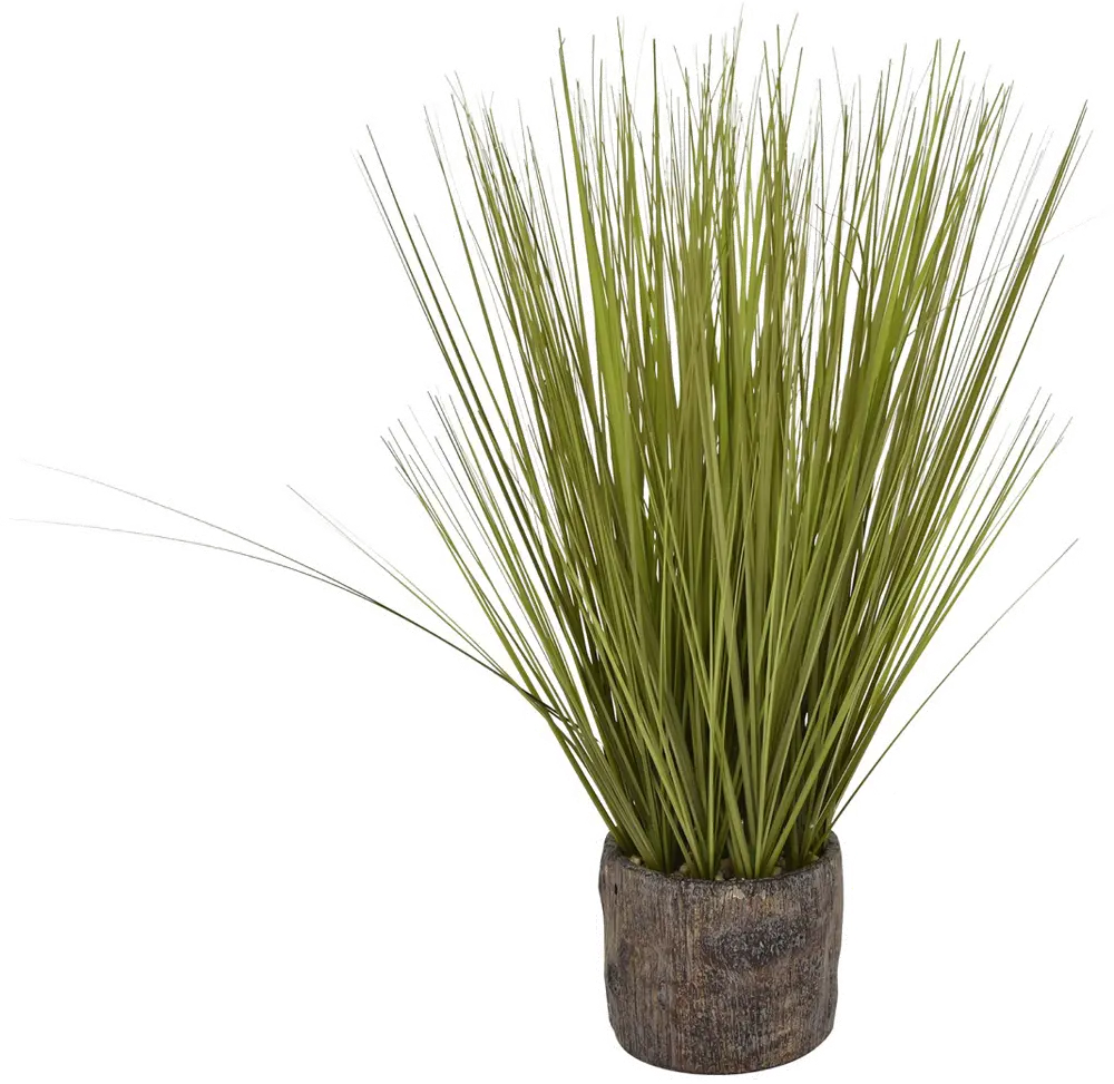24 Inch Faux Grass Arrangement in Flower Pot-1