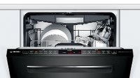 Bosch 800 Series Dishwasher With Crystaldry Black Stainless