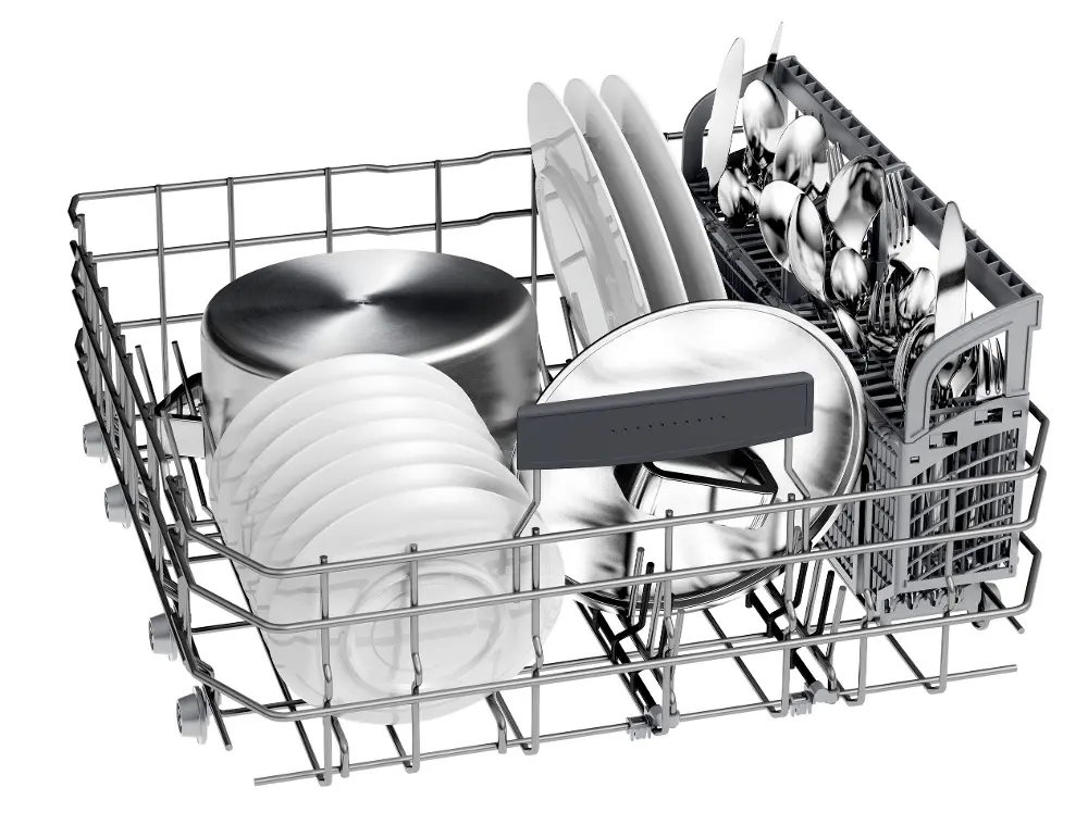 SHX878ZD6N Bosch 800 Series Dishwasher with CrystalDry and Top Controls - 24 Inch Black-1