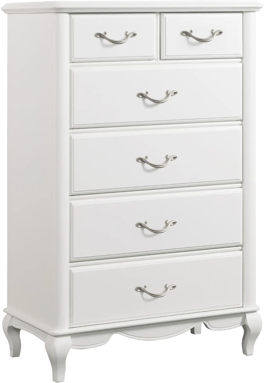 Kelly White Chest of Drawers-1