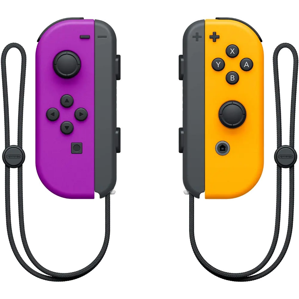 SWI HACAJAQAA Nintendo Switch Joy-Con Controller - Purple/Orange-1