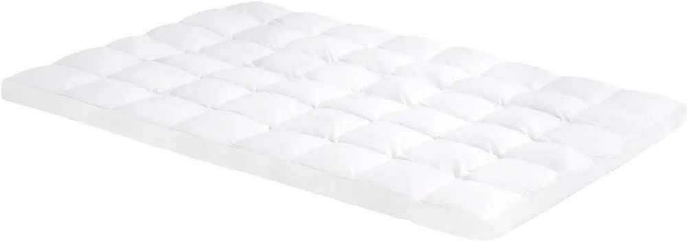 Malouf 3 Inch Twin-XL Down Alternative Mattress Topper-1